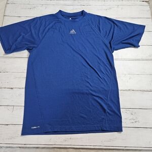 Adidas Blue Climalite Tee Size‎ Medium